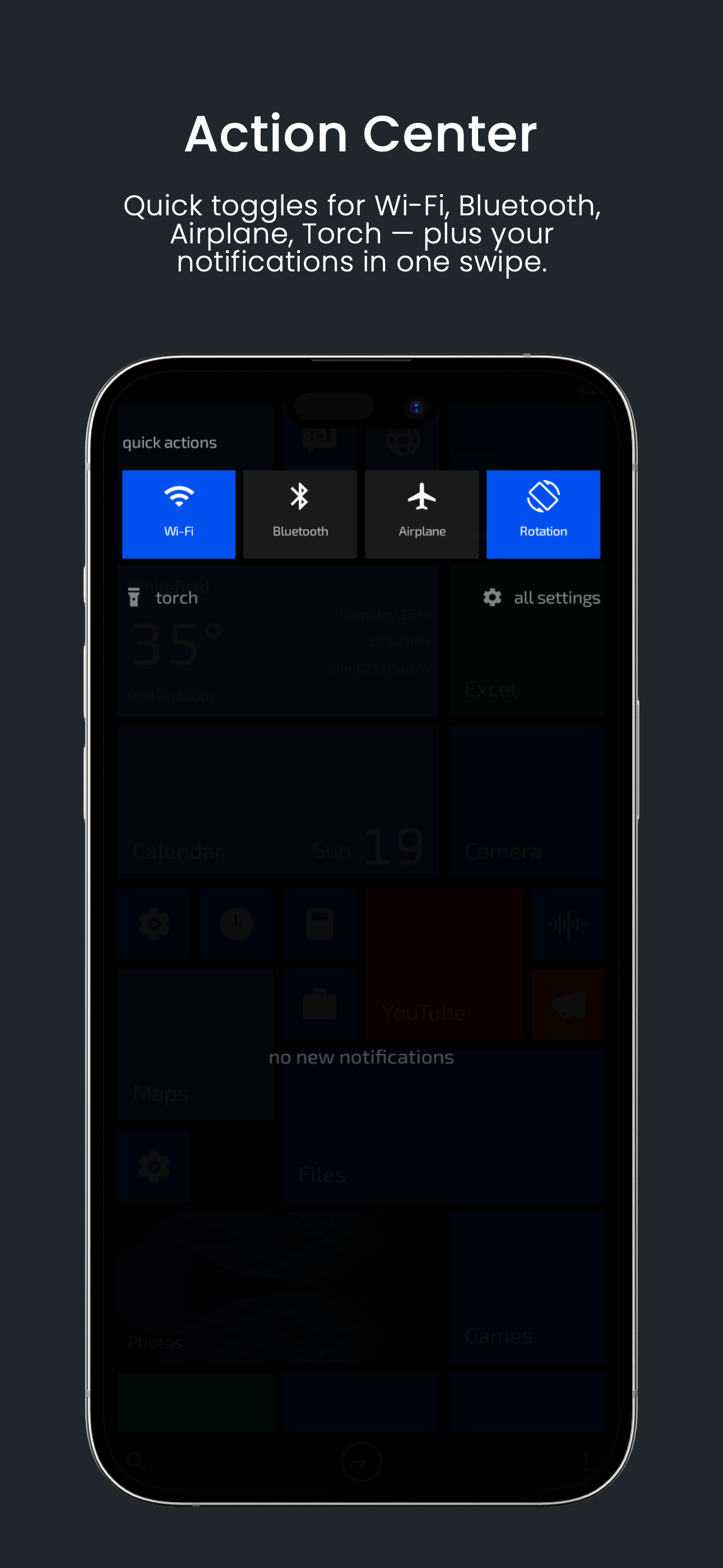 Lumia Launcher screenshot